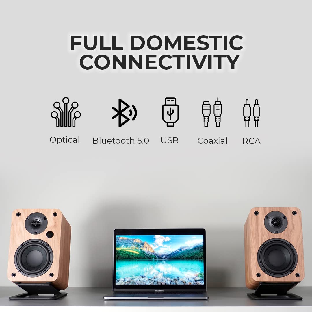 VULKKANO A4 Active Studio Monitor Speakers with 4