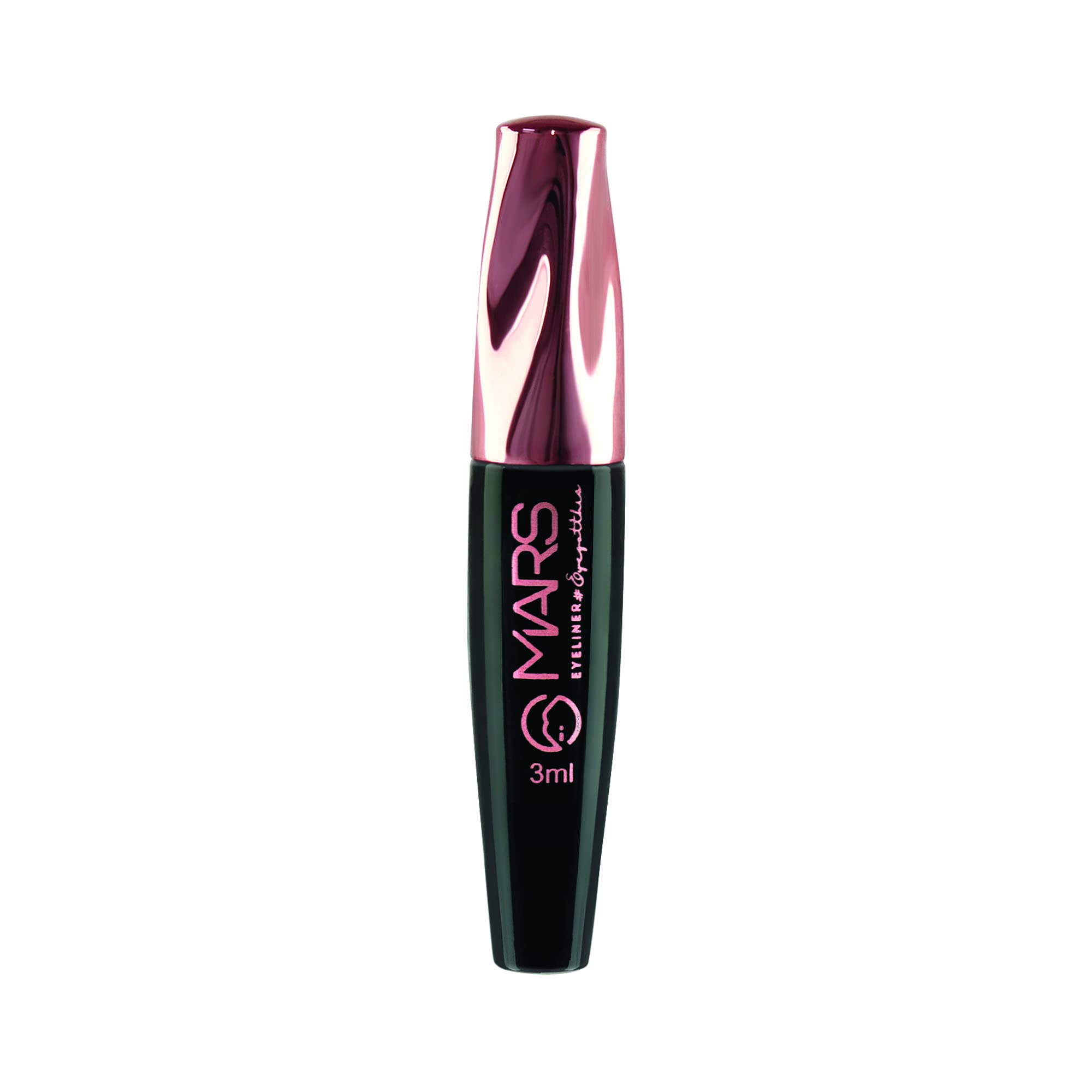 Mars Waterproof Eyeliner Set of 3 - Smudge Proof Long Lasting Liquid Eyeliner for Precise Winged Liner - Perfect for Party, Wedding & Everyday Makeup Looks
