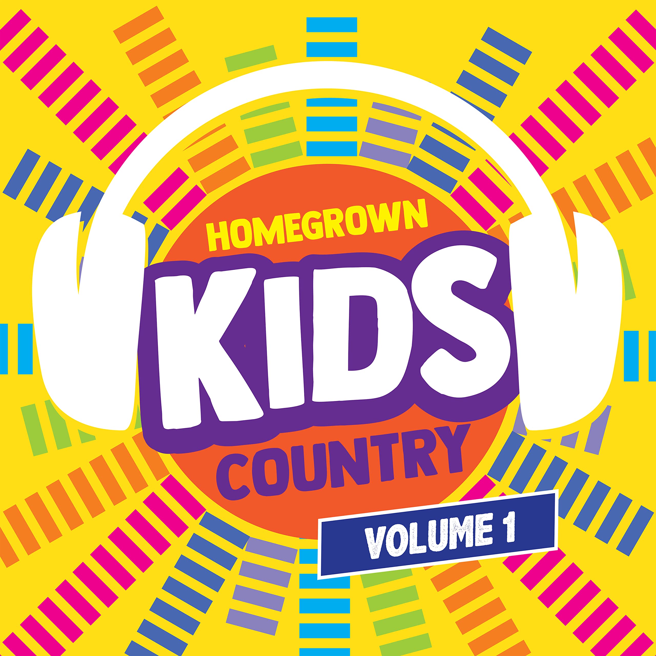 Homegrown Kids Country: Volume 1 - American Children's Folk Songs Collection | Perfect for Family Sing-Alongs, Road Trips & Preschool Music Education
