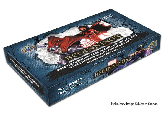 2024 Upper Deck Marvel Beginnings Hobby Box - Collectible Trading Cards for Marvel Fans | Perfect for Collectors, Investors & Gift Giving