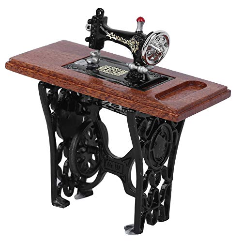 Miniature Sewing Machine for Dollhouses - Compact, Durable & Space-Saving Toy Sewing Machine for Kids & Collectors | Perfect for Educational Institutions, Craft Projects & Miniature Home Decor