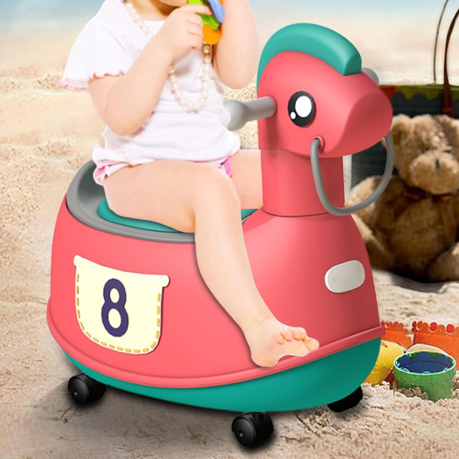 **Portable Toddler Potty Seat - Slip-Resistant Travel Potty Chair for Boys & Girls - Kids Toilet Training Seat for Home, Travel & Outdoor Use**