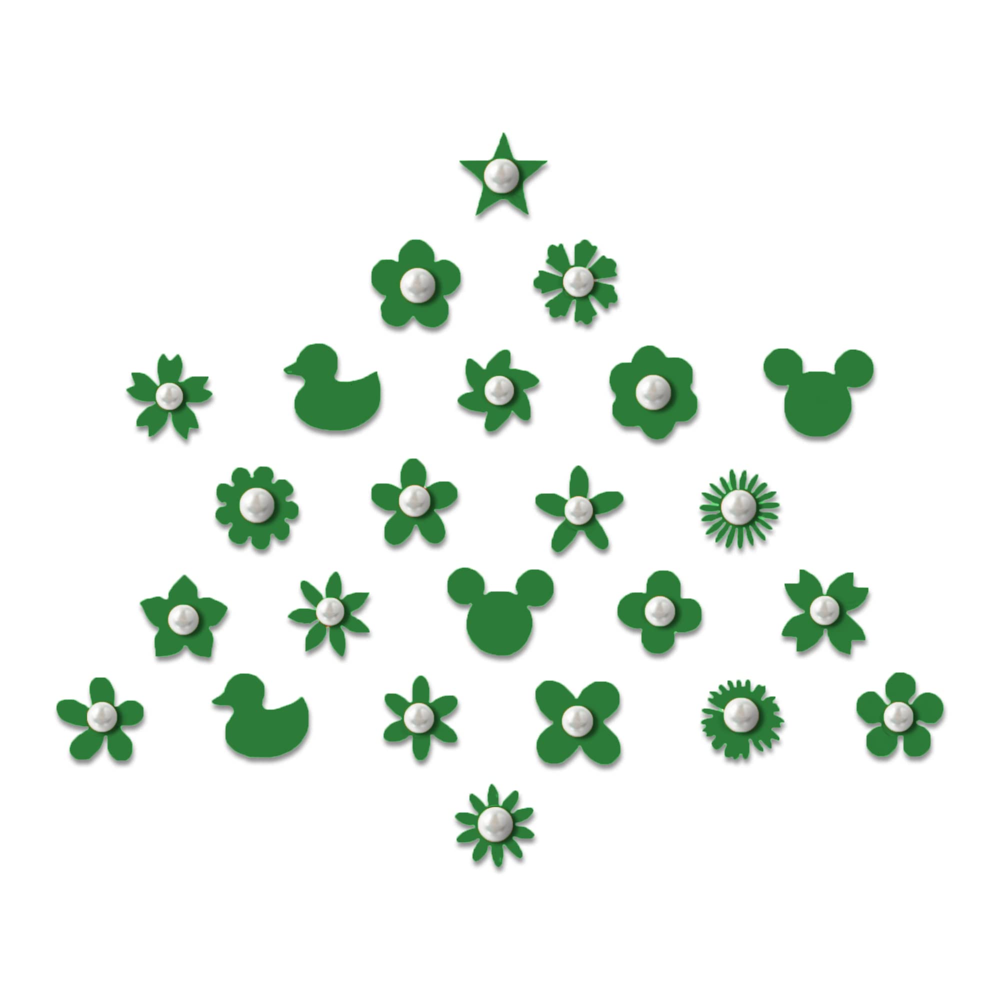 Comet Busters Cute Bindi Stickers for Kids & Girls - 6mm Face Decoration Accessories (BBO001-2, BBO031) - Perfect for Parties, Festivals & Costume Makeup