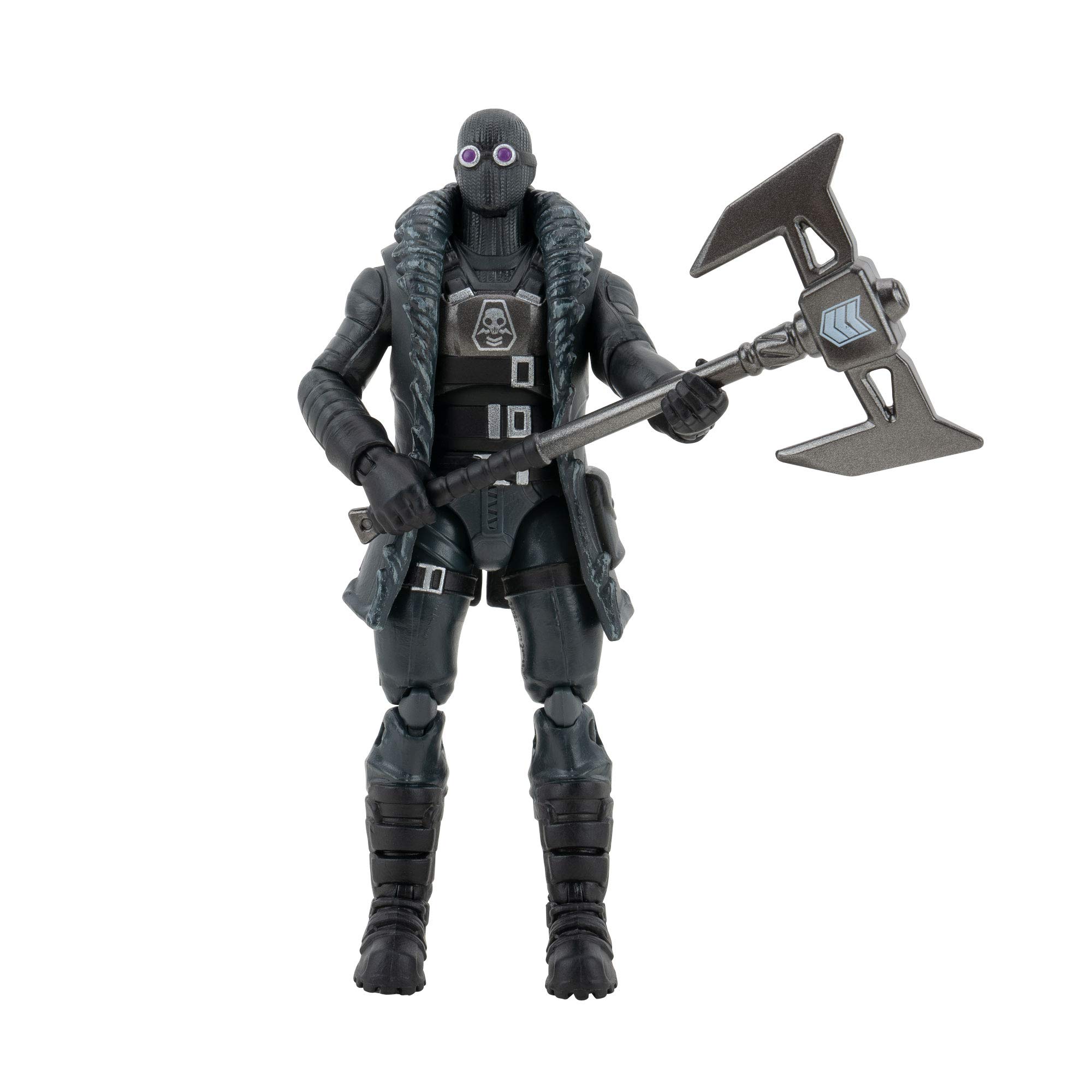 Fortnite FNT0644 4-inch Renegade Shadow Core Action Figure with Harvesting Tool - Highly Detailed Collectible for Solo Mode Gameplay - Perfect for Display, Gaming Battles & Fortnite Fan Collections