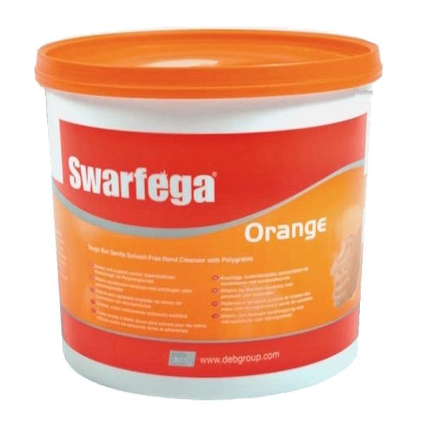 SC Johnson Deb Swarfega Orange Heavy Duty Hand Cleaner - Industrial Strength for Grease, Oil & Dirt - Ideal for Mechanics, Construction & DIY Projects