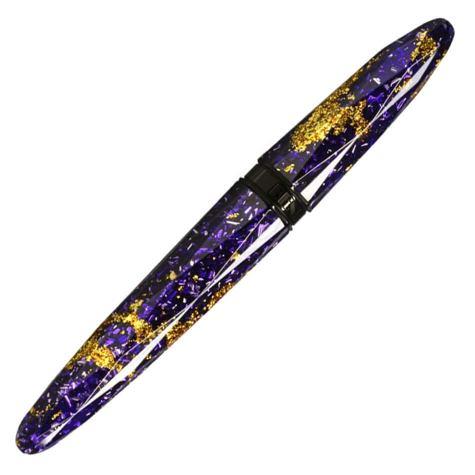 Benu Briolette Fountain Pen - Elegant Handcrafted Writing Pen with Iridescent Finish | Perfect for Journaling, Calligraphy & Gift Giving