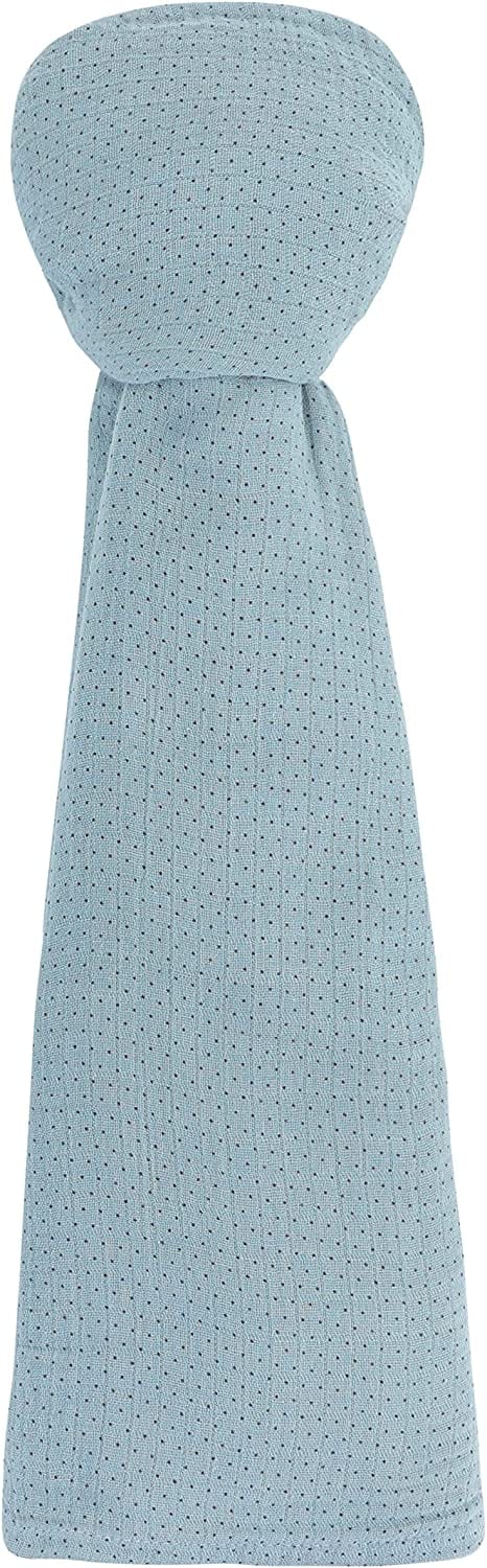 Ely's&Co. Soft Breathable Muslin Swaddle Blanket for Babies - Single Pack - Perfect for Swaddling, Nursing & Stroller Use