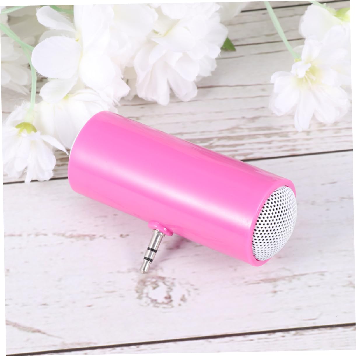 Portable Stereo Speaker with 3.5mm Audio Jack - Compatible with Phone, Tablet, Laptop (No Battery Required) - Perfect for Home, Office & Outdoor Use