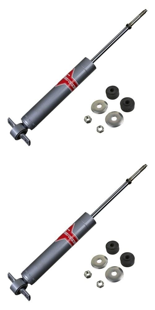 KYB 344399 & 344385 Front and Rear Shock Absorbers Struts Kit - Compatible with 2002-2005 Dodge Ram 1500 4WD Pickup Truck - Smooth Ride for Off-Road & Daily Commuting