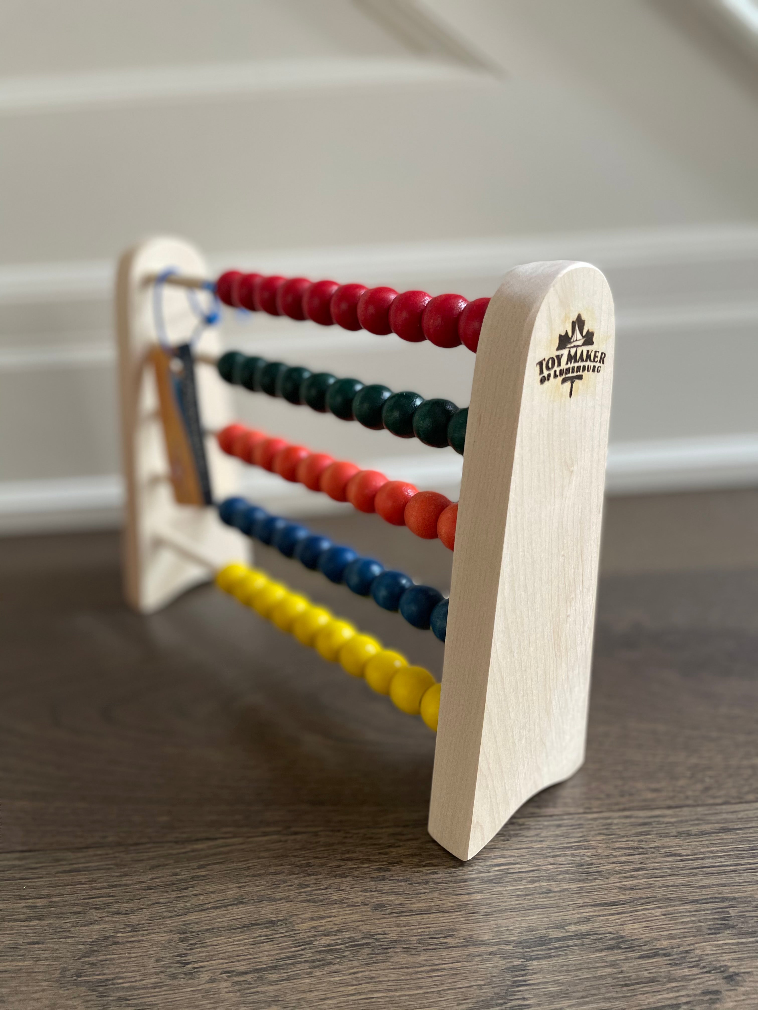 Wooden Abacus - Classic Counting Tool for Kids Learning Math | Educational Toy for Preschool & Homeschool | Perfect for Montessori & Early Childhood Development