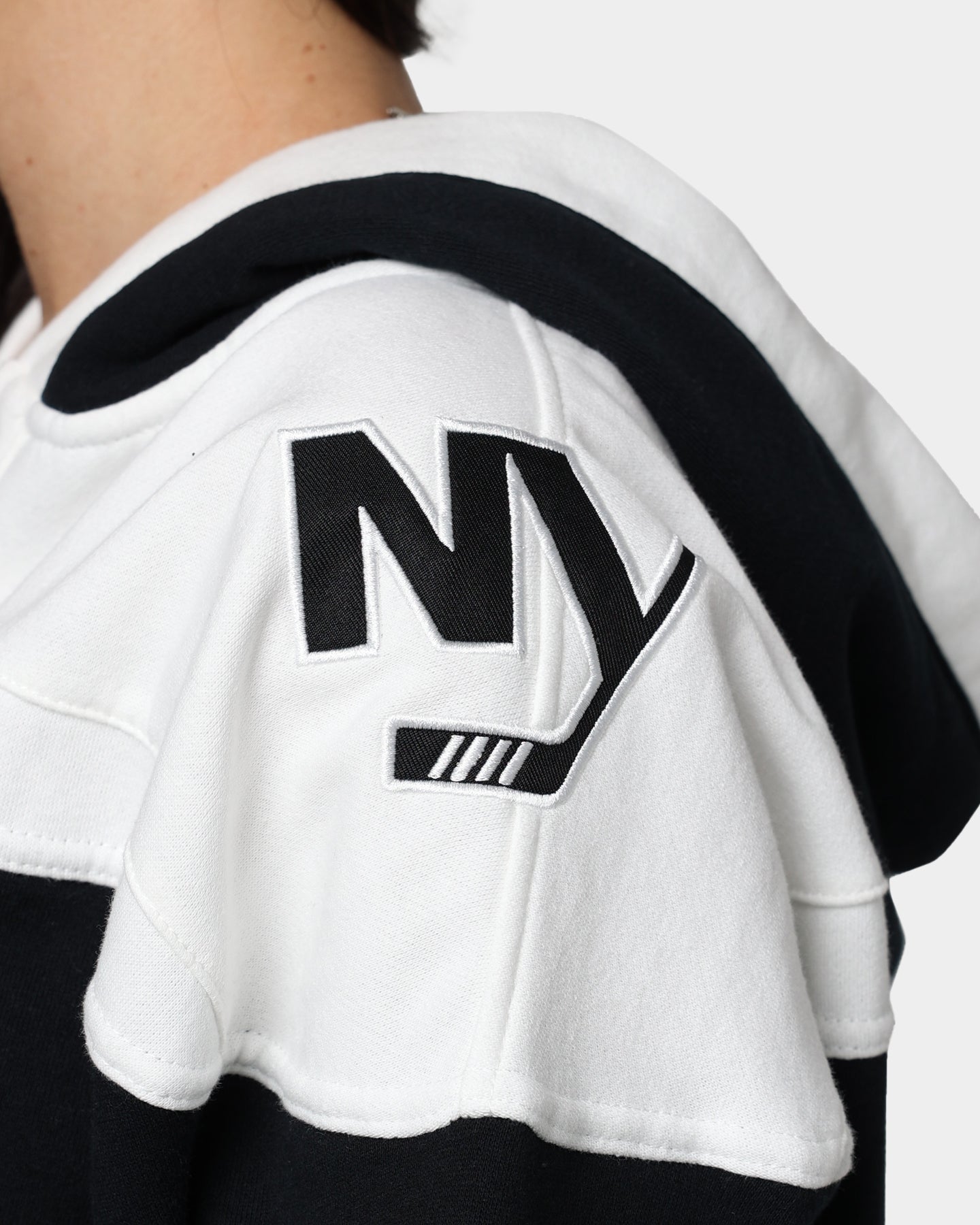 47 Brand New York Islanders Superior Lacer Hoodie - Men's NHL Team Zip-Up Sweatshirt - Jet Black - Perfect for Game Day & Casual Wear
