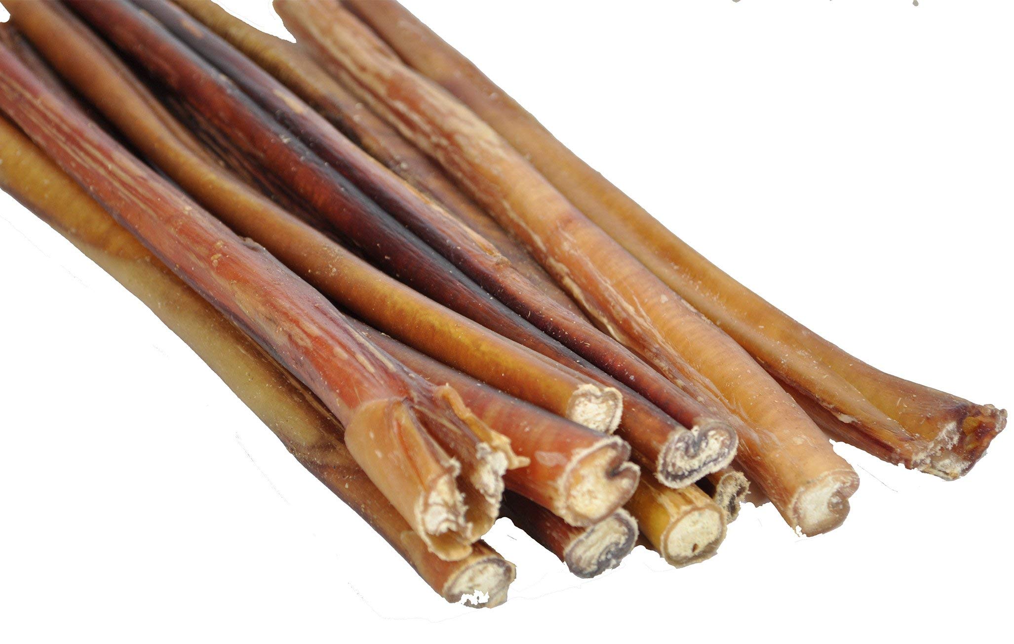 Premium Natural Bully Sticks for Dogs - 6 Inch Beef Dental Chews - Protein & Vitamin Enriched Dog Treats - Rawhide-Free, Healthy Chew Toys - 1 lb Pack - Perfect for Teething Puppies & Aggressive Chewers