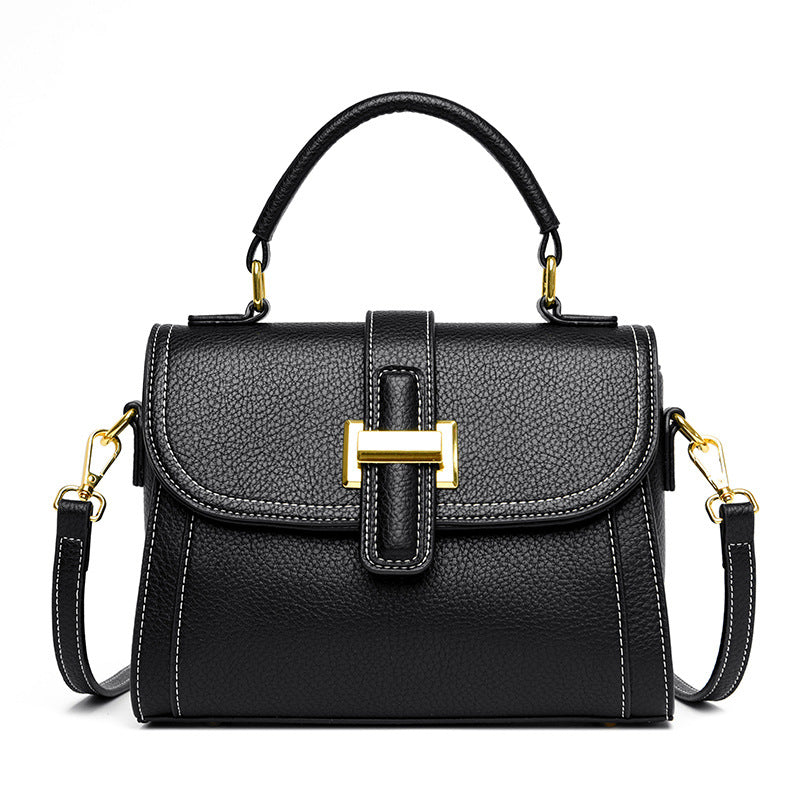 2025 Women's Fashion Large Capacity Crossbody Shoulder Bag - Premium Soft Leather Handbag for Autumn & Winter - Versatile Everyday Purse for Work, Travel & Shopping