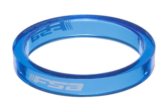 5mm FSA Polycarbonate Headset Spacers - Lightweight Bicycle Stem Spacers for Road & Mountain Bike Maintenance & Upgrades