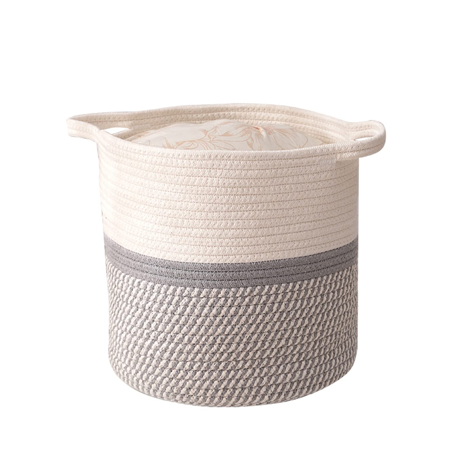 Atroy Cotton Rope Storage Bins for Home & Hotel Organization