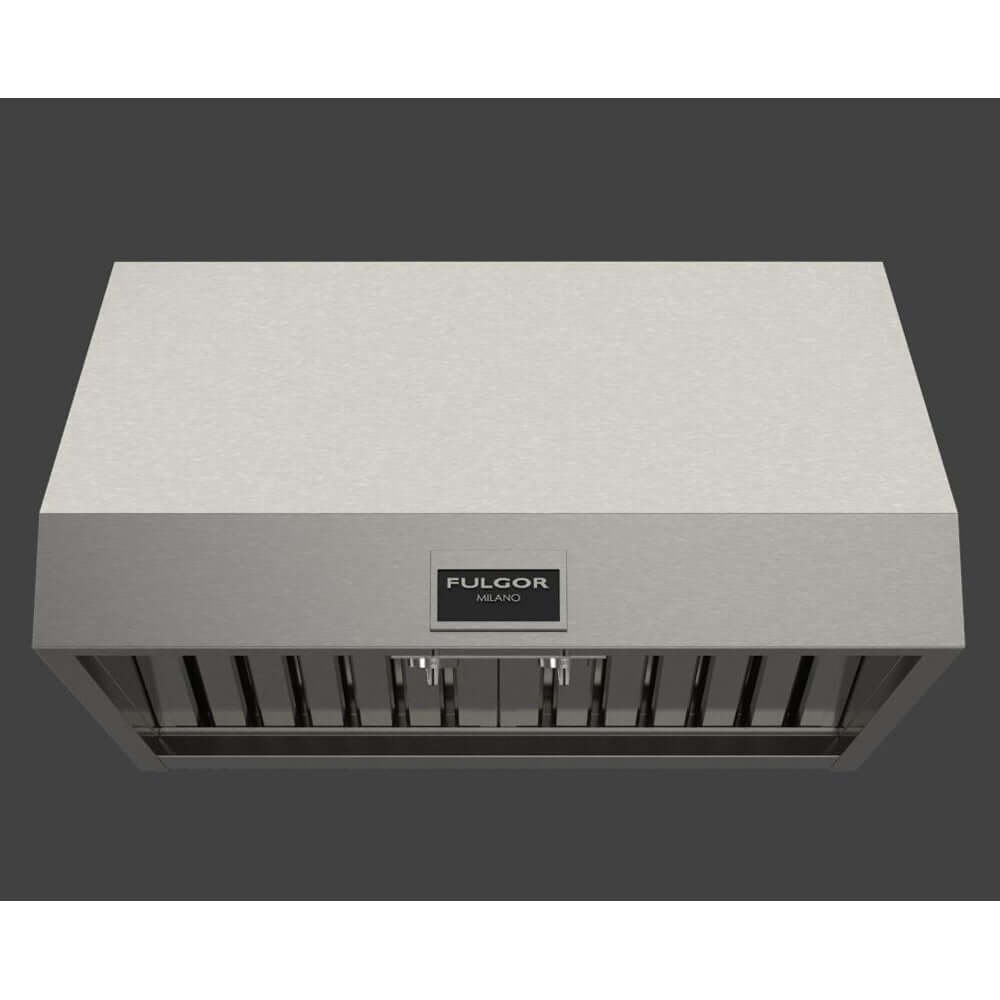Fulgor Milano 30-Inch 600 CFM Professional Stainless Steel Under Cabinet Range Hood with Knob Control - F6PH30S2 | Powerful Kitchen Ventilation for Cooking, Grilling & Smoke Removal