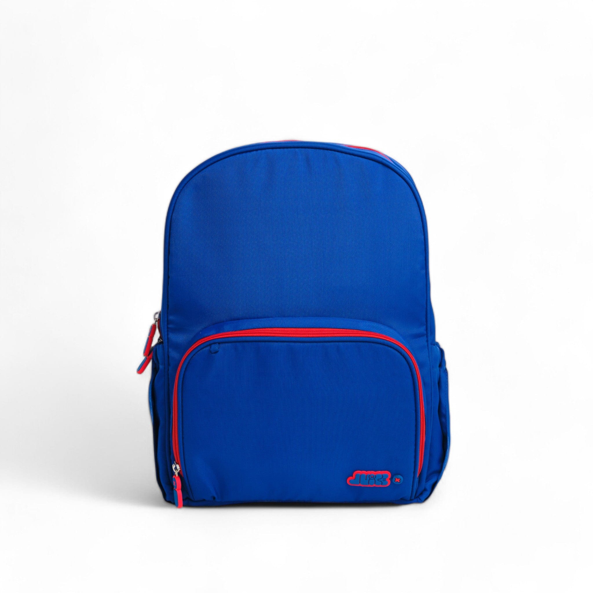 Moji Large Backpack for Travel & Work - Spacious Laptop Backpack with USB Charging Port, Water Resistant, Bomba Blue - Perfect for Commuting, College, Hiking & Business Trips