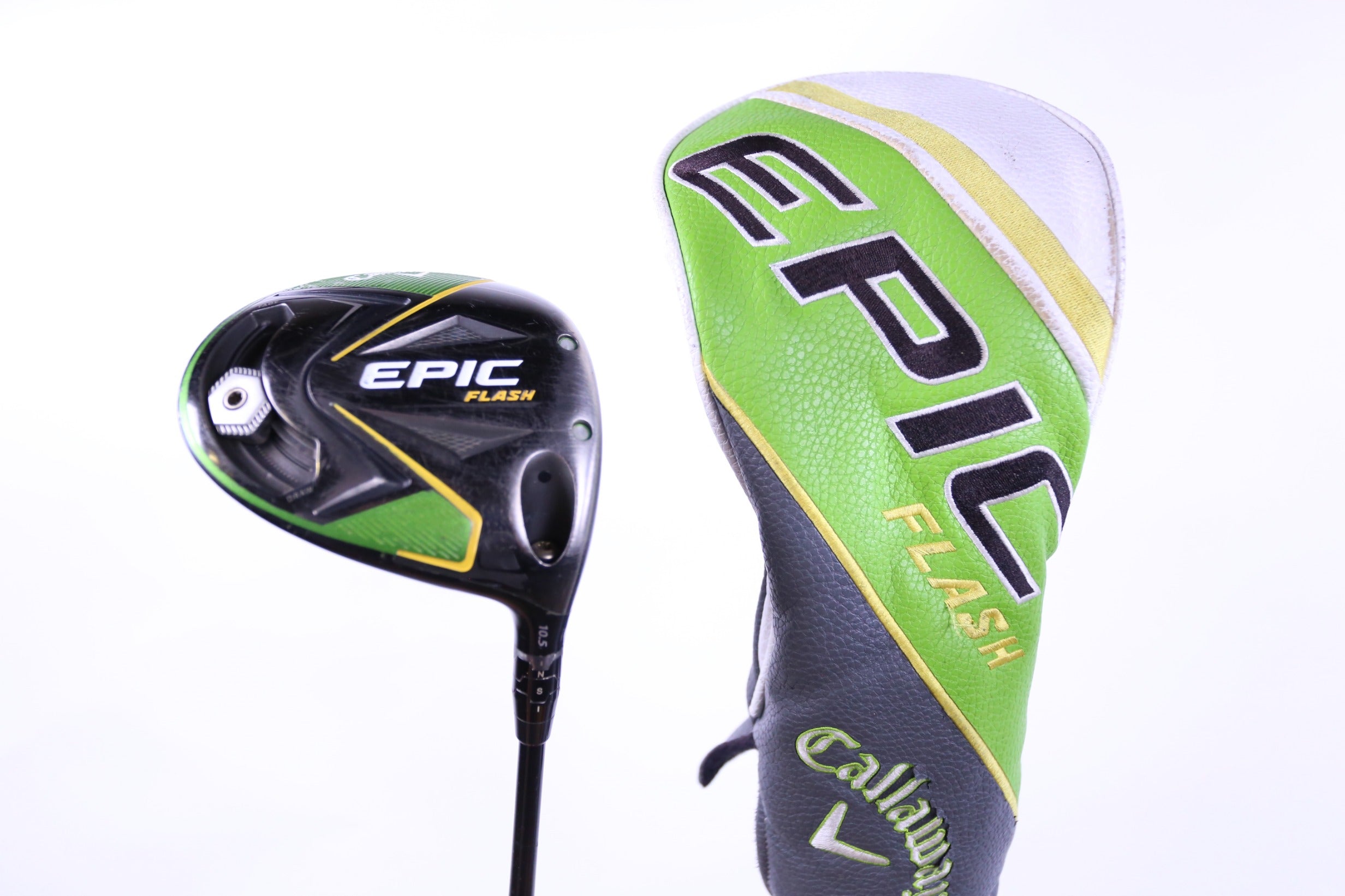 Used Callaway Epic Flash Driver 10.5° Stiff Flex Mitsubishi Tensei AV Series RH - Premium Golf Club for Men | Perfect for Long Drives & Tournament Play