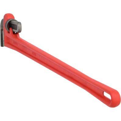 KS TOOLS 1200mm Heavy Duty Cast Iron Pipe Wrench with Comfort Grip - Ideal for Plumbing Repairs, Pipe Fittings, and DIY Home Improvement Projects