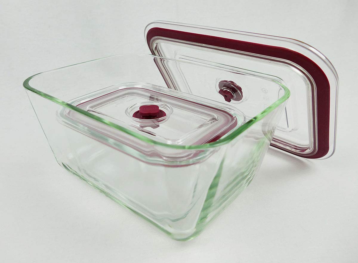 Jata Hogar Airtight Glass Food Storage Containers Set - Small Kitchen Containers for Flour, Sugar, Spices & Dry Goods | Perfect for Pantry Organization & Meal Prep