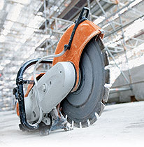 STIHL TS 410 Professional Cut-Off Saw with 12-Inch Diamond Blade - Heavy Duty Concrete & Metal Cutting for Construction & Demolition Projects