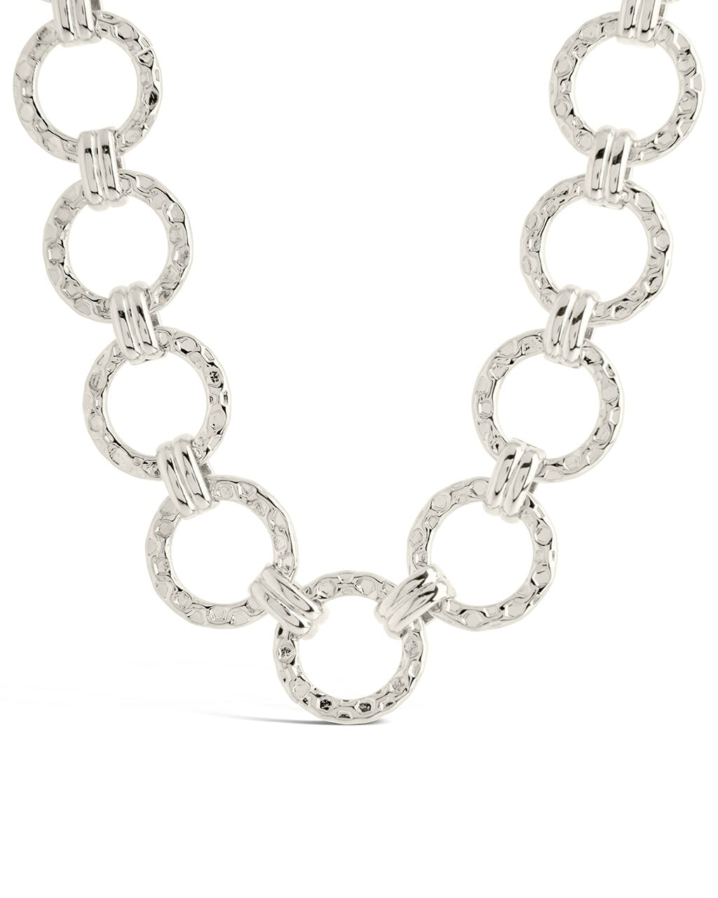 Molten Chain Necklace for Women - Trendy Layered Gold & Silver Statement Jewelry - Perfect for Date Night, Parties & Everyday Wear