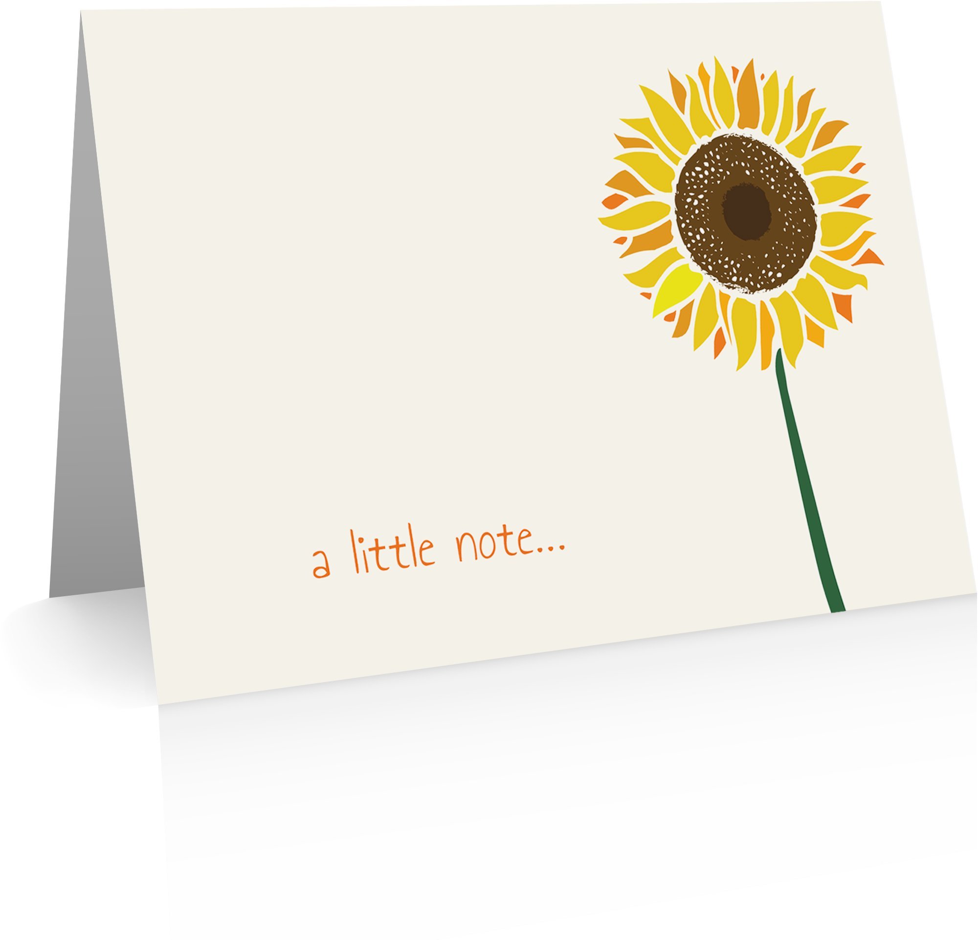 Sunflower Note Cards Set - 24 Greeting Cards with Envelopes | Floral Stationery for Thank You Notes, Birthday Wishes & Special Occasions