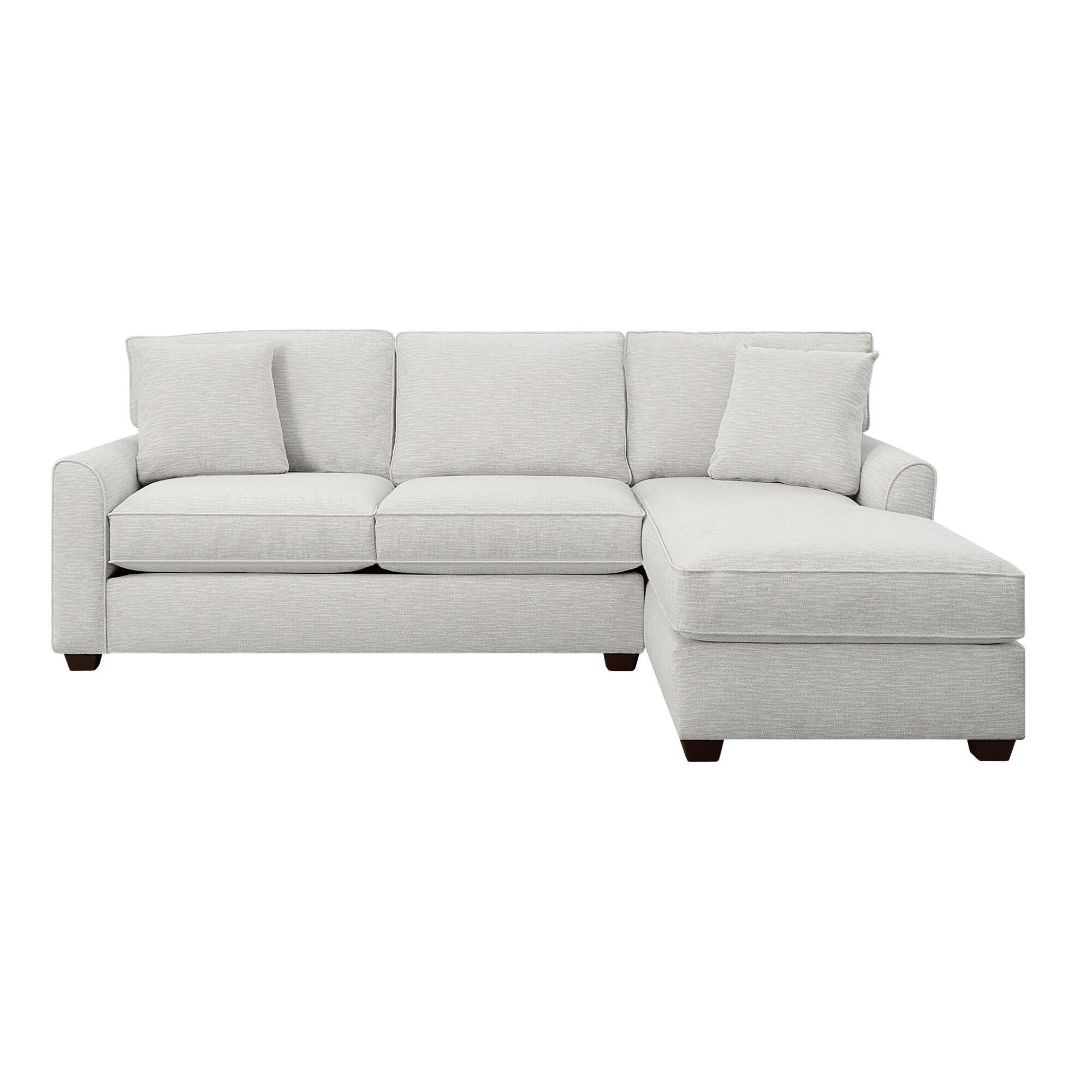Stylish and Comfortable Connections Flare Right Chaise Sofa - Perfect for Living Room, Lounge, and Family Gatherings