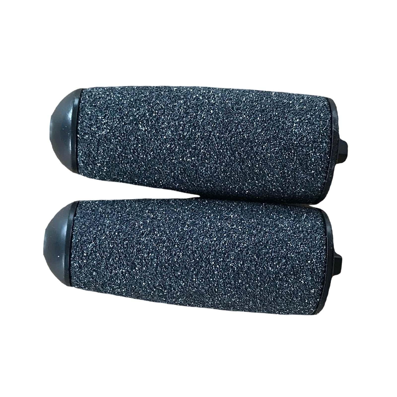 2 Pack Pedicure Replacement Heads for Electric Foot Grinder Machine - Easy Install Coarse Sand Rollers - Foot Care Accessories for Smooth & Soft Feet at Home Spa or Salon