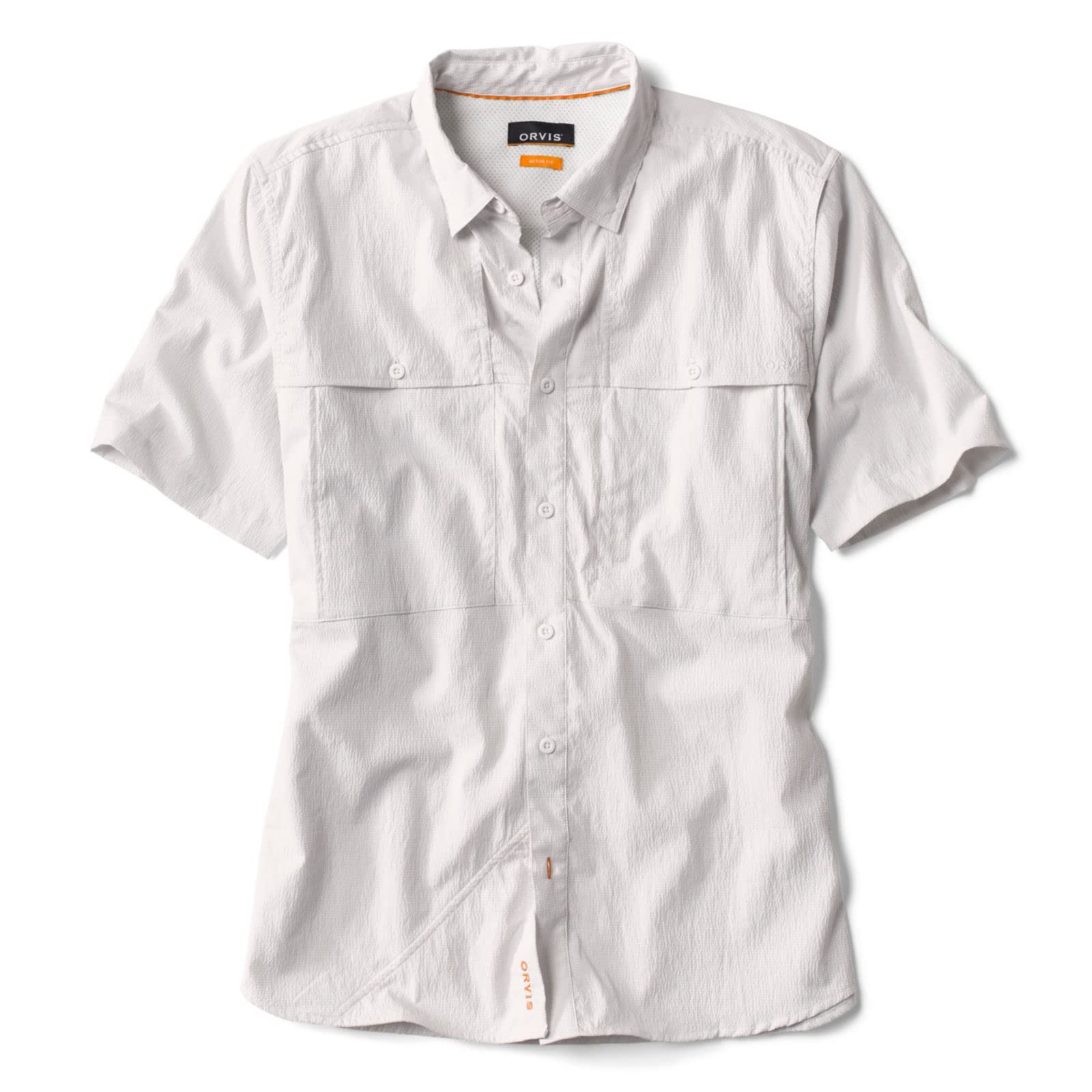 Orvis Men's Open Air Caster Short-Sleeve Solid Casual Shirt - Breathable & Lightweight for Fishing, Hiking & Outdoor Adventures
