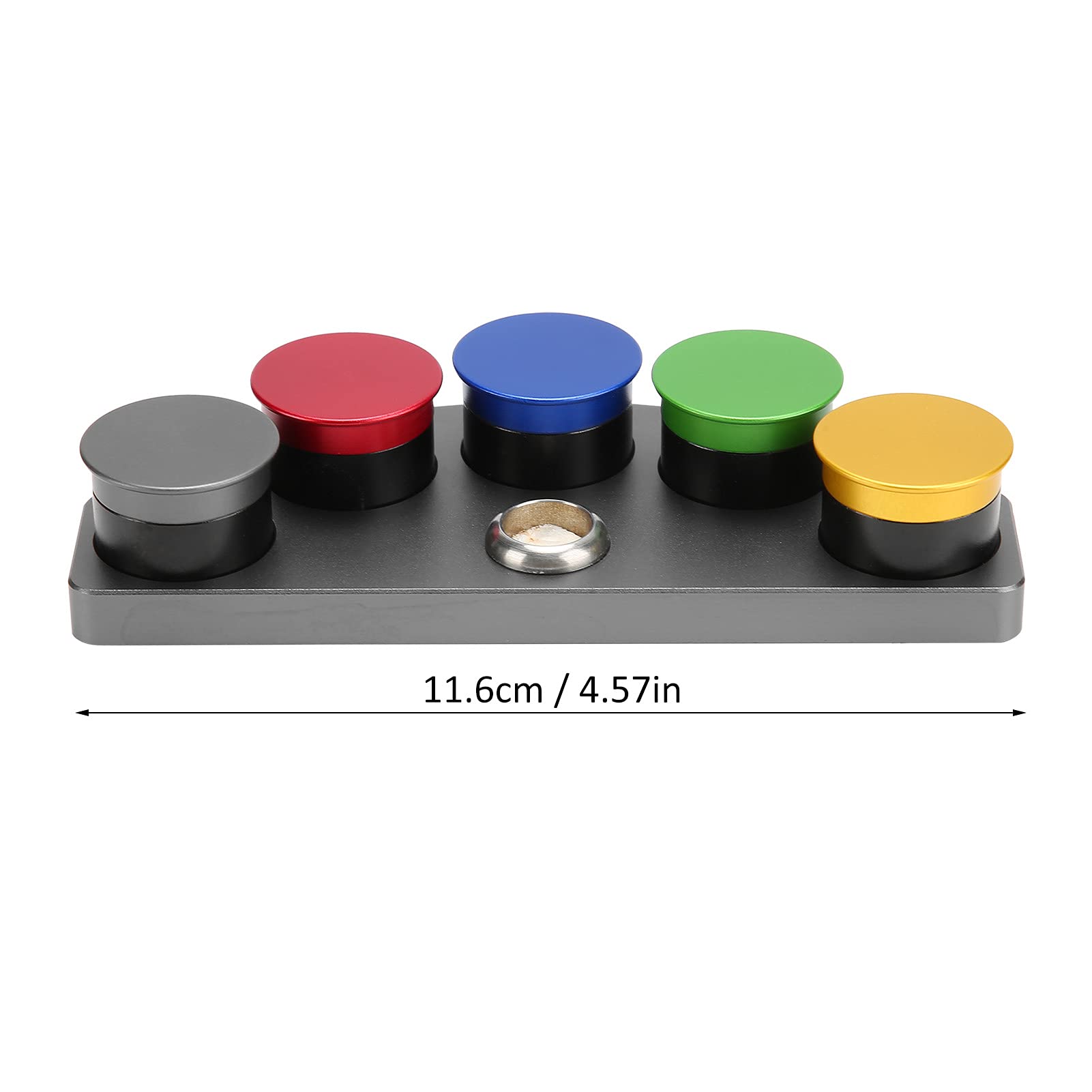 Premium Watch Oiler Dish Set - 5 Metal Watch Repair Oilers & Oil Tool Cup for Watchmakers | Essential Watch Repair Accessories for Professional & DIY Watch Maintenance