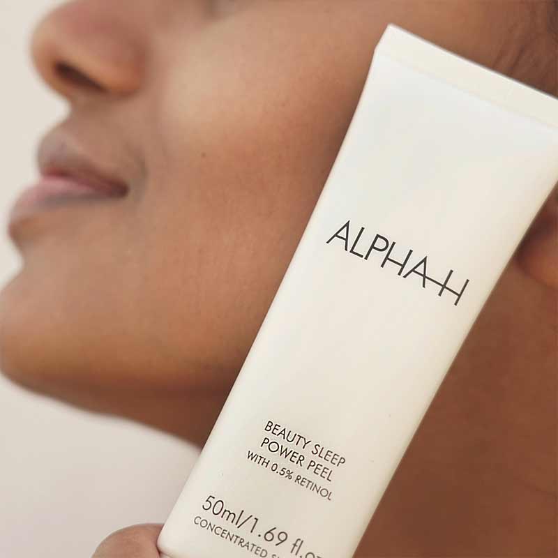 Alpha H Beauty Sleep Power Peel - 14% Glycolic Acid & 0.5% Retinol Overnight Facial Treatment for Glowing Skin | Anti-Aging Night Cream for Fine Lines & Wrinkles | Perfect for Nighttime Skincare Routine & Post-Party Skin Recovery