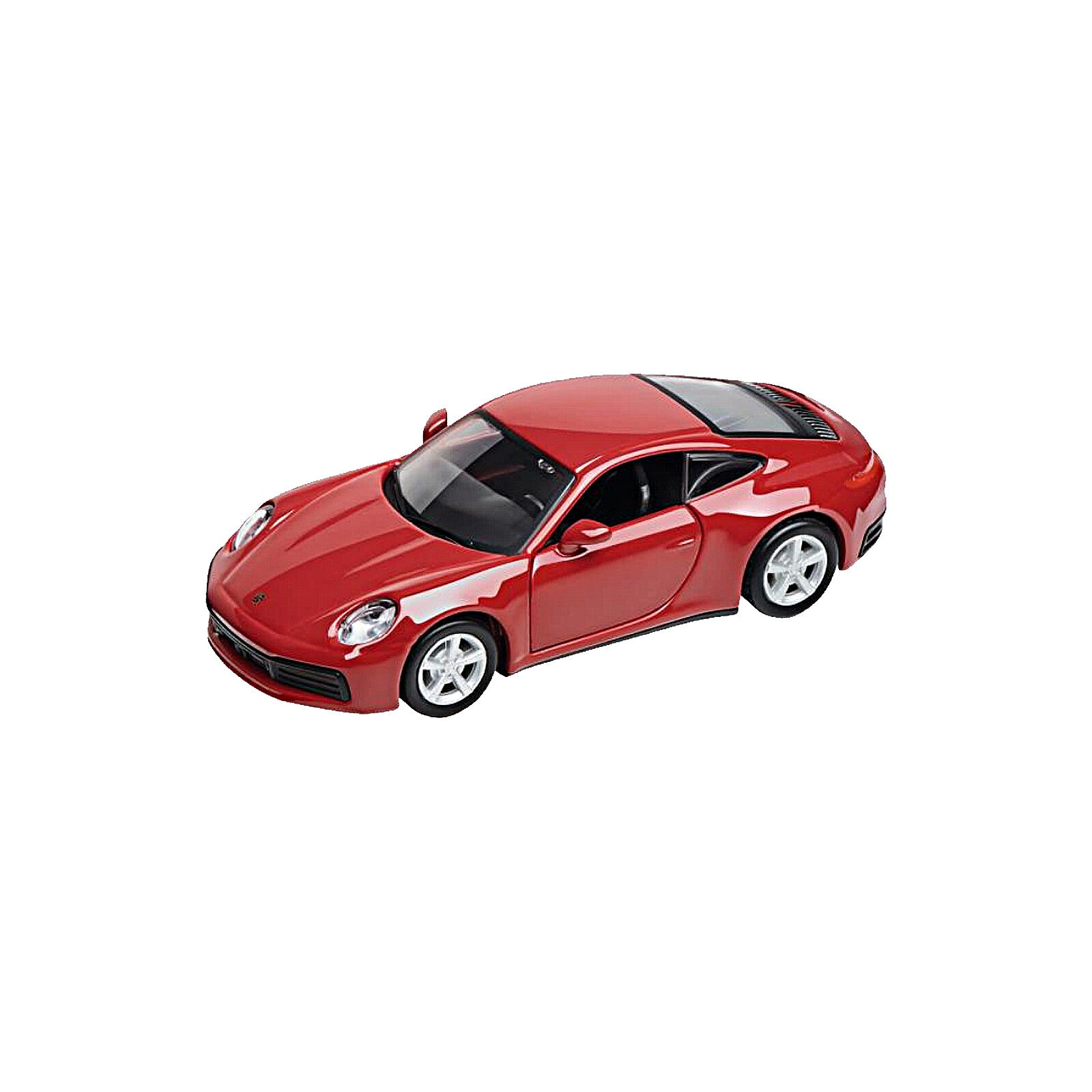 Porsche 911 (992) Carrera 4S 1:43 Scale Die-Cast Model Toy Car for Kids - Carmine Red Pullback Action, Collectible Gift for Car Enthusiasts | Perfect for Playtime, Display & Birthday Presents