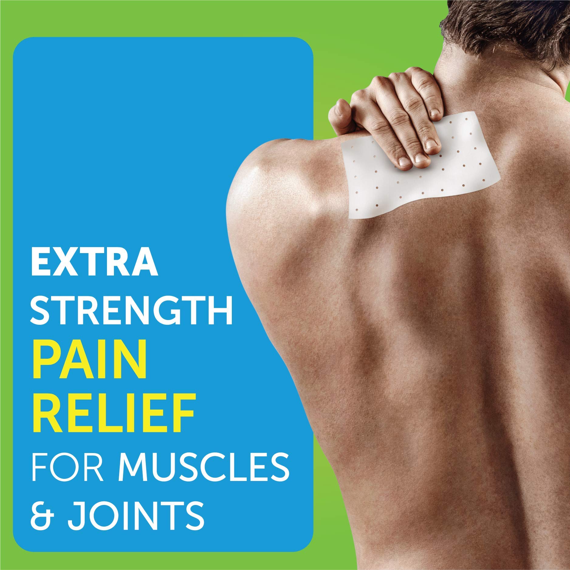 Coralite Extra Strength Pain Relief Patches for Back, Joint & Muscle Pain – 24 Pack (2 Patches Each) | Fast-Acting Pain Relief for Athletes, Office Workers & Arthritis Sufferers