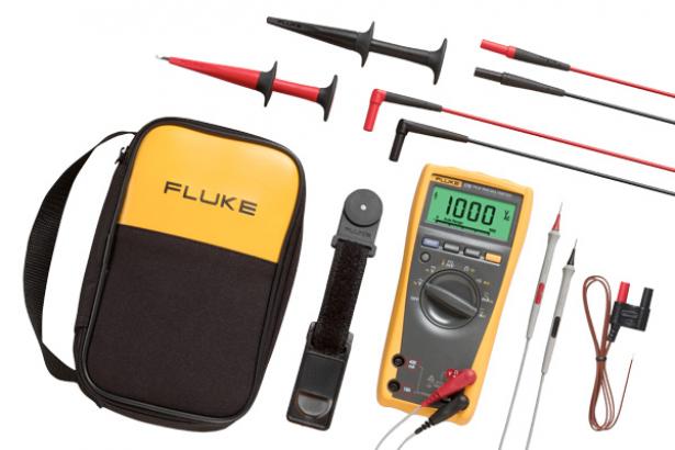 Fluke 179 True RMS Multimeter with EDA2 Kit - Professional Digital Multimeter for Electricians, HVAC, Automotive Diagnostics | Includes Test Leads, Case & Accessories