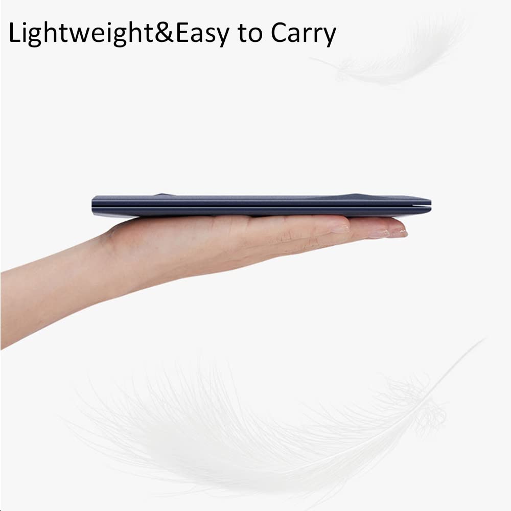 VANNANBA Slim RFID Blocking Leather Wallet for Men - Thin Bifold Credit Card Holder with ID Window & Gift Box (Black) | Perfect for Travel, Business & Everyday Use