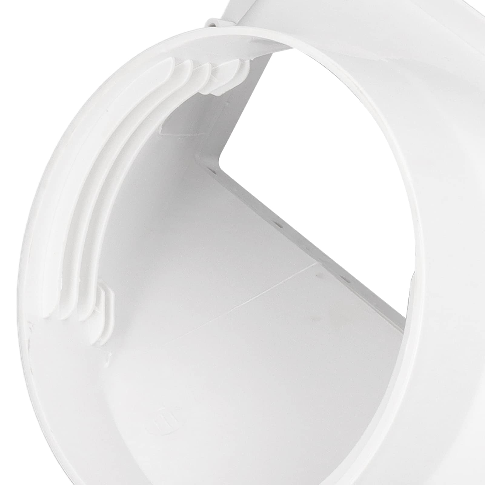 **Universal 5in (130mm) Portable Air Conditioner Hose Coupler - Window Adapter for AC Units with Clockwise & Counterclockwise Thread - Perfect for Home, Office, and RV Cooling**