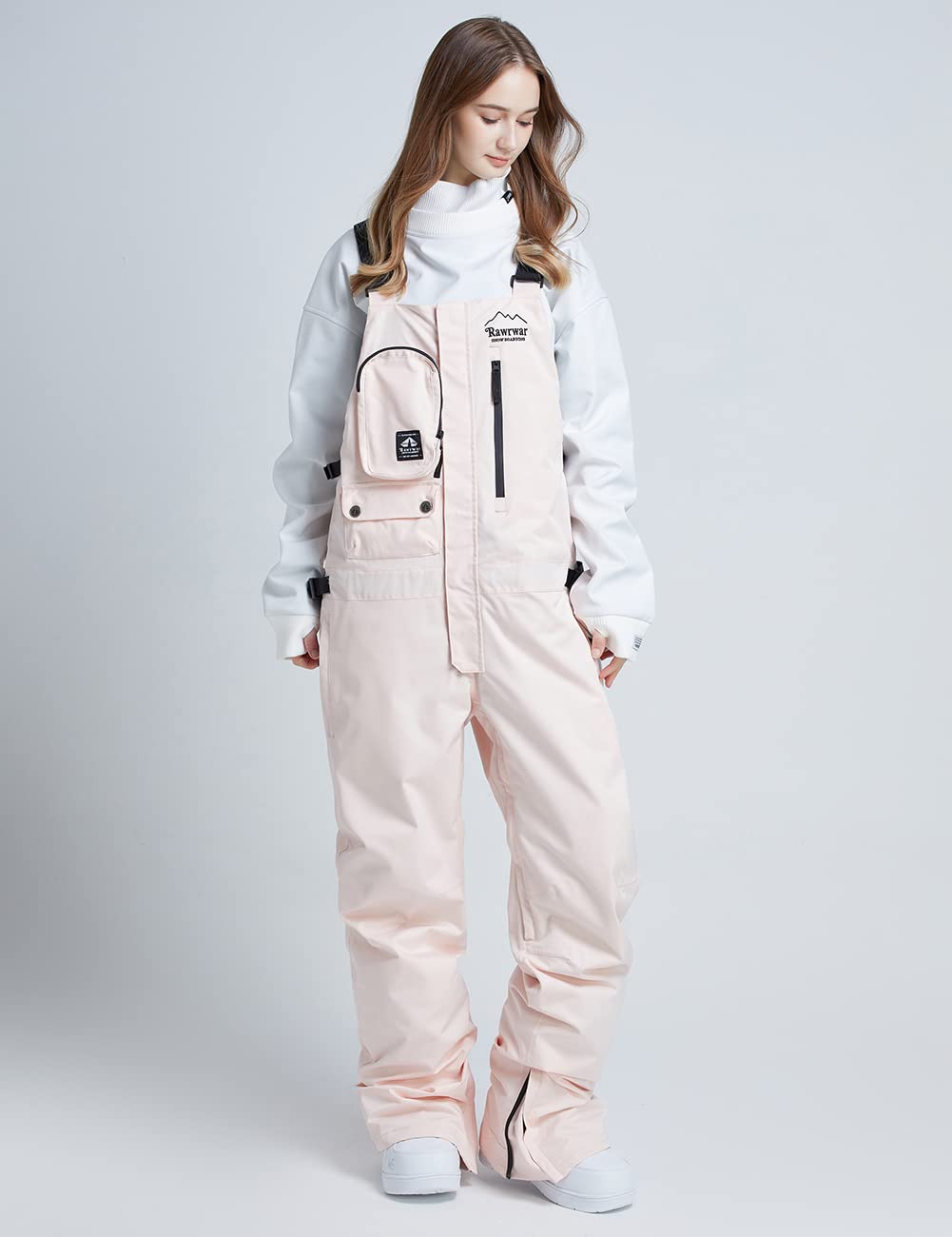 Waterproof Insulated Ski Bib Overalls for Men & Women - Windproof Snow Pants for Skiing, Snowboarding & Outdoor Winter Activities