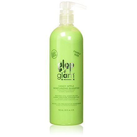 Glop & Glam Candy Apple Shampoo for Color-Treated Hair - 25oz Sulfate-Free Hydrating Shampoo with Natural Extracts - Perfect for Daily Use & Salon-Quality Results at Home