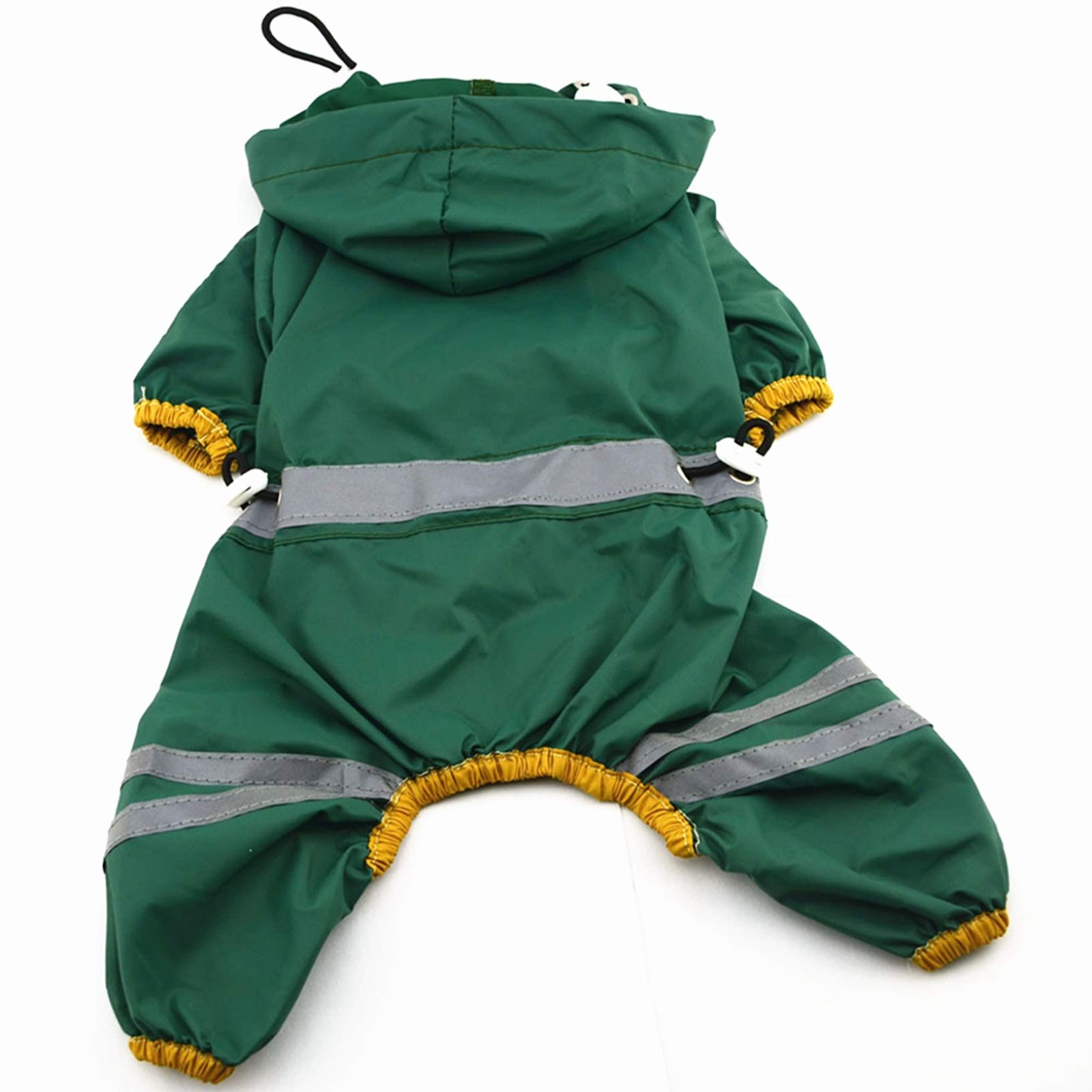 Waterproof Dog Raincoat for Small Dogs - Lightweight Pet Jacket for Yorkie, Chihuahua & Puppies | Outdoor Walking, Rainy Day Protection & Cold Weather Use