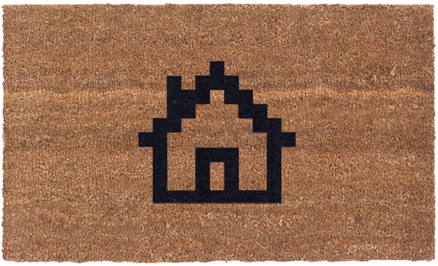 Premium Vinyl Back Coir Doormat - Non-Slip, Durable & Waterproof Welcome Mat for Home, Office & Outdoor Use - Perfect for Entryway, Patio & Garage