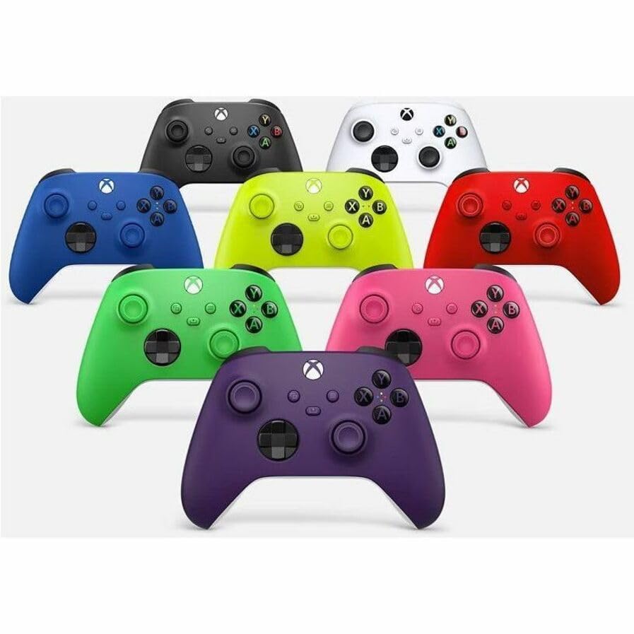 Microsoft Xbox Series S 512GB SSD Gaming Console with Wireless Controller - 120FPS, 10GB RAM, HDR, Velocity Architecture - Perfect for 4K Streaming, Online Multiplayer & Family Entertainment