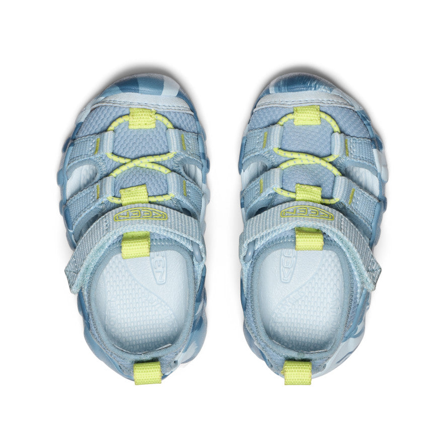 **Toddlers' Hyperport H2 Sandal - Lightweight & Comfortable Kids Water Shoes for Boys & Girls | Skyway/Faded Denim | Perfect for Beach, Pool & Outdoor Play**