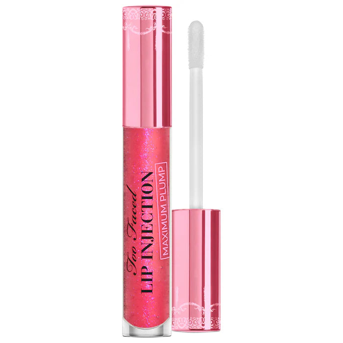 Too Faced Lip Injection Maximum Plump Lip Volumizer - Instant Lip Plumper for Fuller, Juicy Lips | Perfect for Date Night, Parties & Everyday Glam
