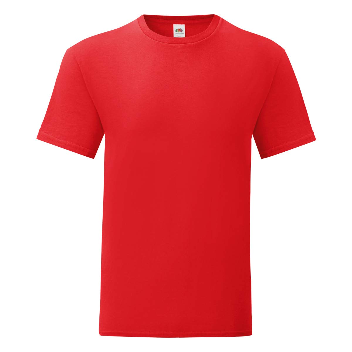Fruit of the Loom Men's Classic Cotton Crewneck T-Shirt - 3XL (Red) | Comfortable Casual Wear for Everyday, Gym & Lounge