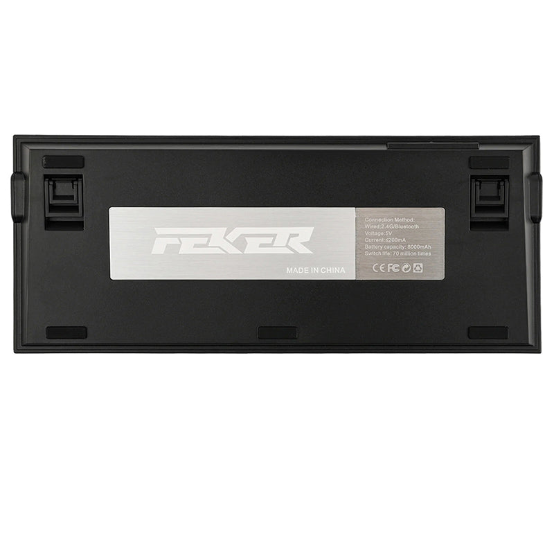 FEKER IK85 Plus Wireless Mechanical Keyboard with Gasket Mount - 75% Layout, RGB Backlit, Hot-Swappable for Gaming & Office Use