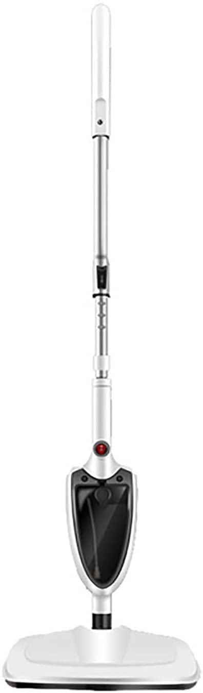 **Steam Mop for Hardwood Floors & Tile - Handheld Steamer Cleaner with Removable Design for Laminate, Carpet, Marble - Multi-Function Floor Cleaner (White) - Perfect for Home, Kitchen, Bathroom & Pet Hair Removal**