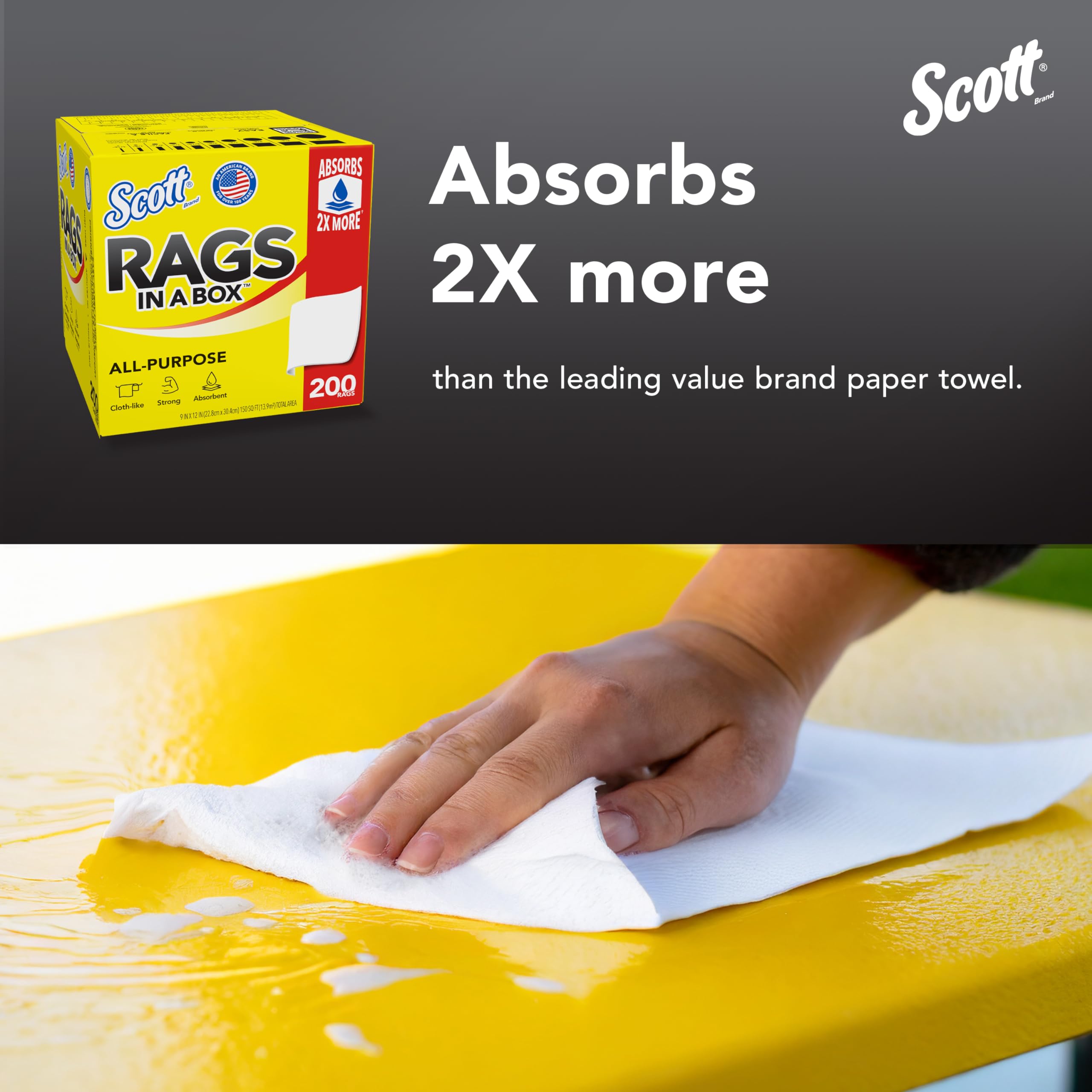 Scott® Shop Original™ Rags In A Box™ (75260) - 9