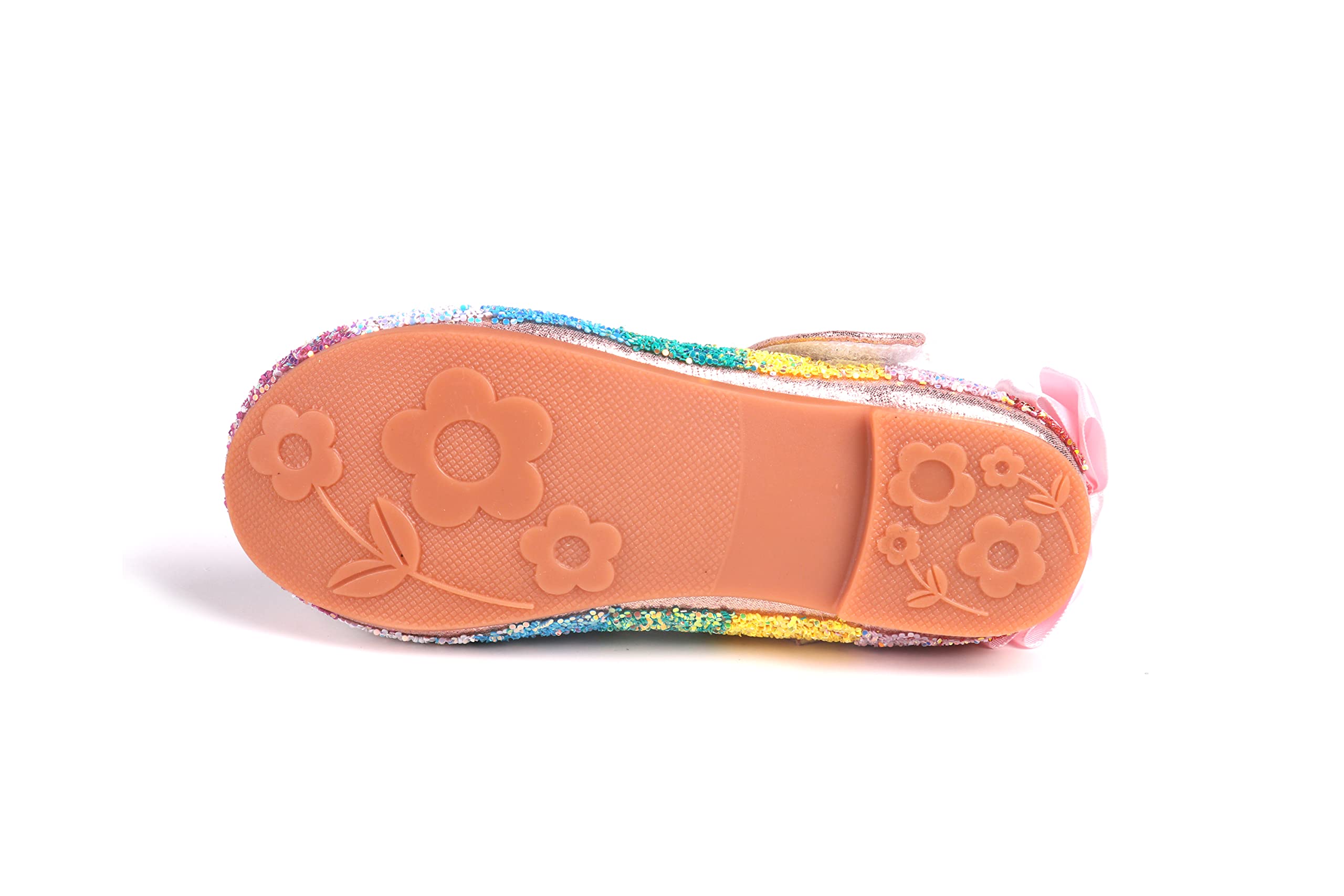 Sparkly Girls' Mary Jane Shoes - Low Heel Princess Dress Pumps for Toddlers & Kids | Perfect for Weddings, Parties & Special Occasions
