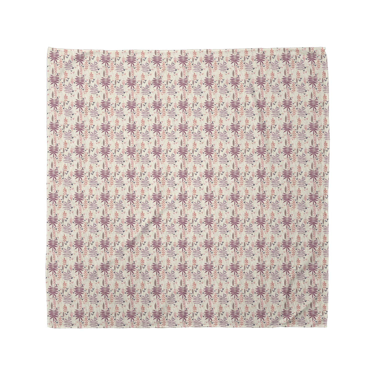 Ambesonne Autumn Leaves Bandana - Unisex Head Scarf & Neck Tie for Men and Women - Fall Fashion Accessory for Outdoor Hiking, Camping, and Seasonal Style